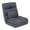 Grey, variant on Floor Chair with Back Support for Adults Adjustable 14 Positions Video Game Chairs Foldable Floor Lounger with Pillow
