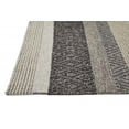 thumbnail image 2 of 2' X 3' Gray Taupe And Tan Wool Floral Hand Woven Stain Resistant Area Rug, 2 of 4