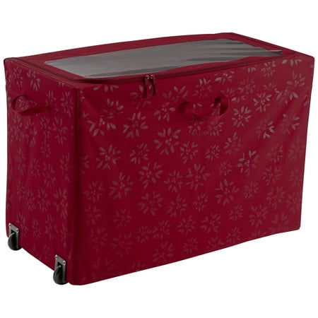 UPC 052963007008 product image for Classic Accessories Seasons All-Purpose Rolling Storage Bin - Heavy-Duty Holiday | upcitemdb.com