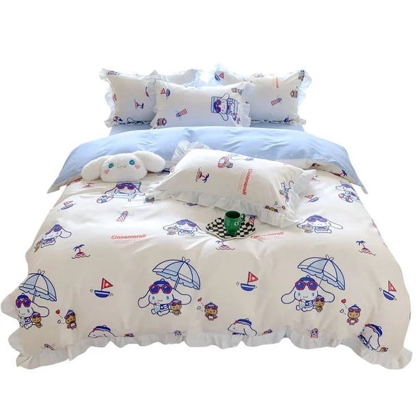 2 Ensembles de Literie pour Maison de Poupée Ensemble de Draps et Oreillers Miniatures Accessoires de Chambre pour Poupée Berceau