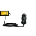 thumbnail image 1 of Gomadic Intelligent Compact Car / Auto DC Charger suitable for the D2 D2-751G / D2-712 - 2A / 10W power at half the size. Uses Gomadic TipExchange Tec, 1 of 4