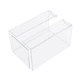 thumbnail image 1 of Servilletero transparente rectangular de acrílico transparente, dispensador de servilletas Borrar M, 1 of 9