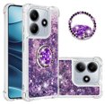 thumbnail image 1 of GANGXUN Funda Glitter Líquida para Xiaomi Redmi Note 14 4G con Anillo Brillante, TPU Antichoques y Esquinas Reforzadas, Soporte, 1 of 6