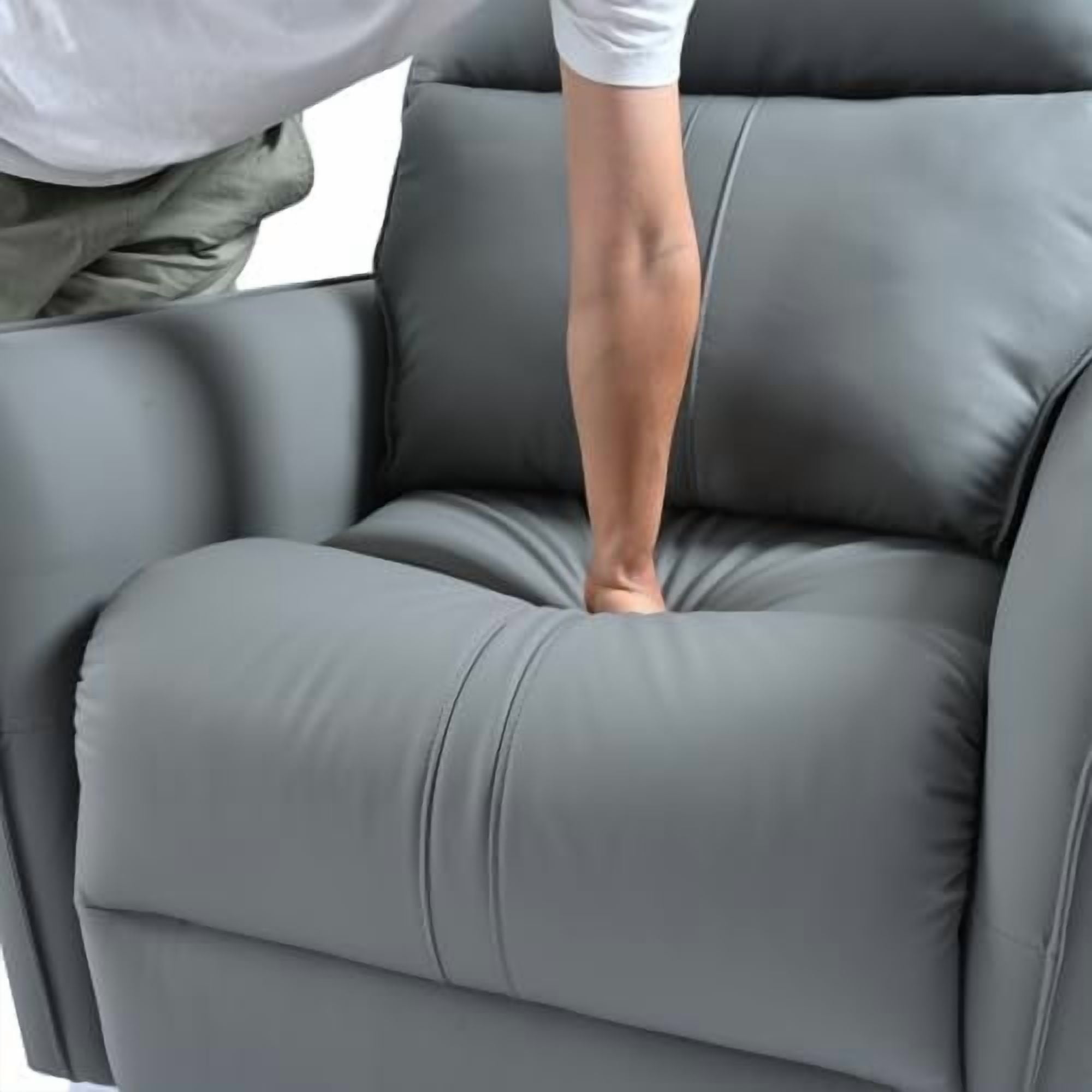 270° Power Swivel Rocker Recliner Chair, Electric Glider Reclining Sofa with USB Ports, Power Swivel Glider, Rocking Chair Nursery Recliners for Living Room