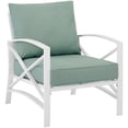 thumbnail image 1 of Crosley Kaplan Patio Arm Chair in Mist and White, 1 of 12