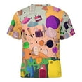 thumbnail image 5 of Battle for Dream Island BFDI Children's T-Shirt Short Sleeve T-Shirt Breathable Summer Tee Shirt for Boys Girls 110CM, 5 of 8