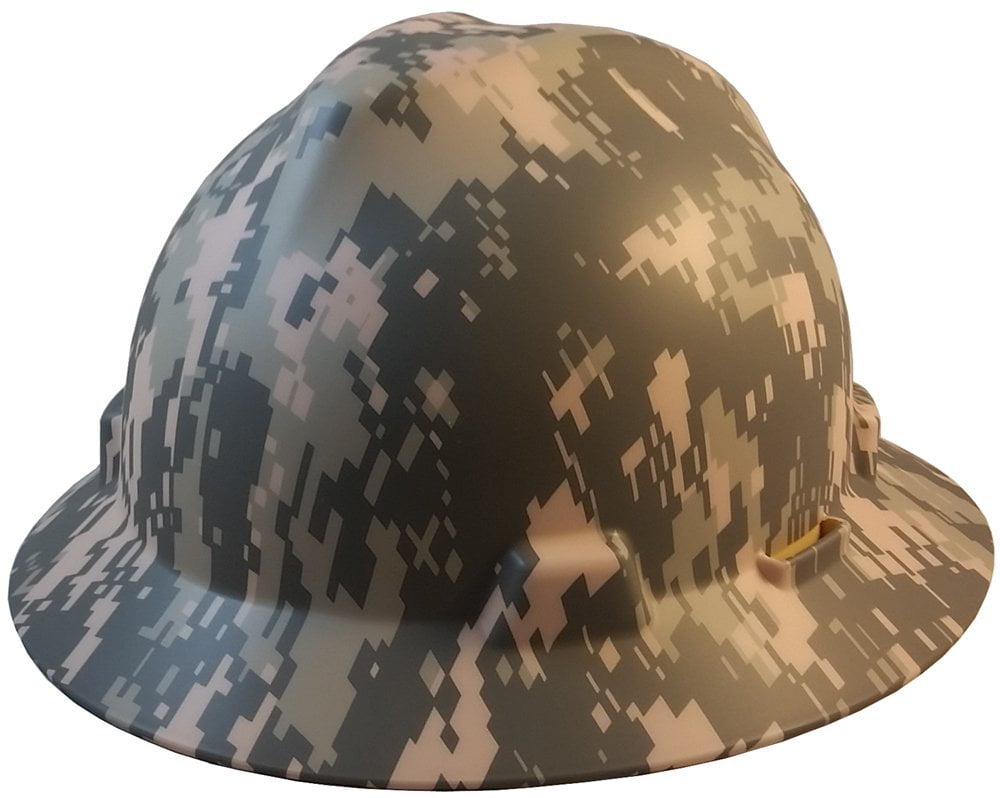 camouflage hard hat