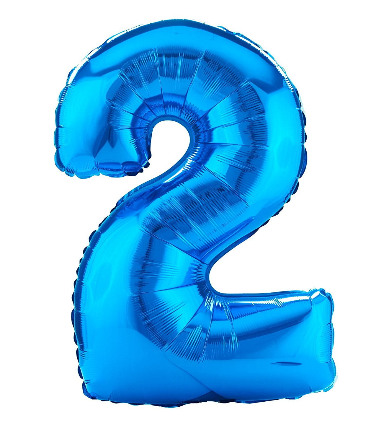 2827601 Foil Balloon, 34", Blue, Includes self sealing valve self