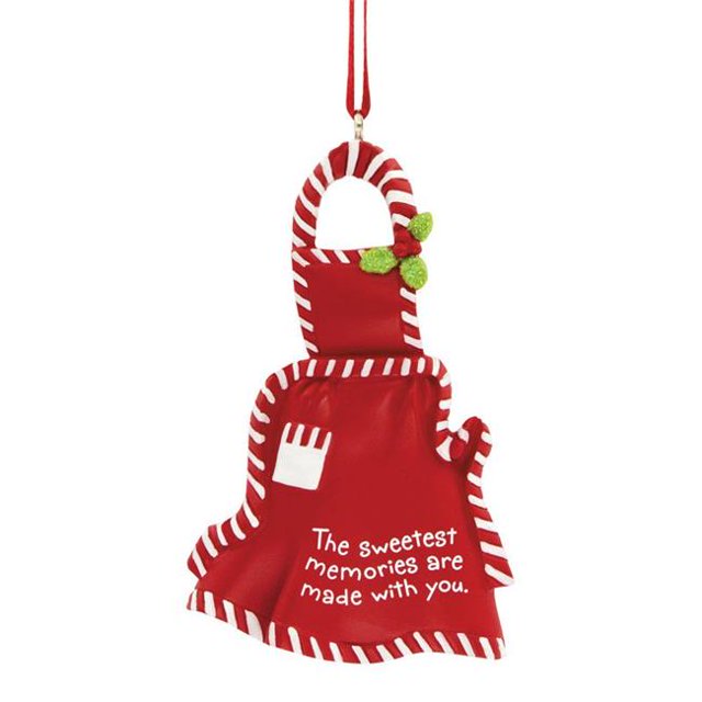 Hallmark 9468190 Tablier de Cuisson Résine Ornement de Noël - Multicolore