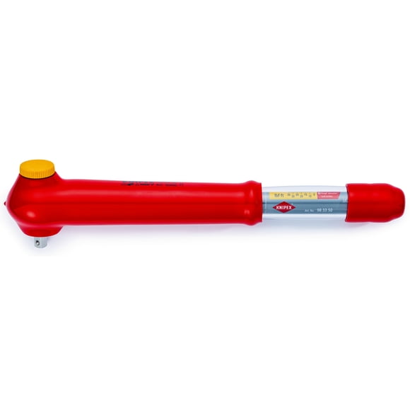 KNIPEX 98 33 50 Torquímetro Con cuadradillo externo, reversible 385 mm