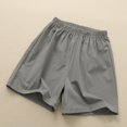 thumbnail image 2 of Jalioing Girls Summer Lounge Shorts Loose Wide Leg Elastic Waist Casual Shorts Quick Dry Knee Length Beach Shorts, 2 of 4