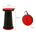 thumbnail image 2 of Tabouret Télescopique Portable, Tabouret Rétractable pour Camping Jardin Pêche Randonnée Voyage BBQ, Siège Rétractable Pêche Marche pour Aînés, 2 of 5