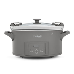 Crock-Pot Design Series 7-Quart Programmable Slow Cooker, Gray