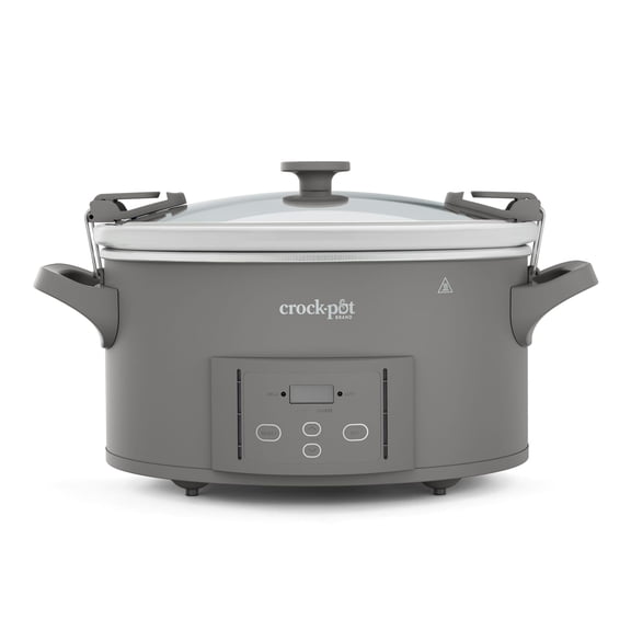 Crock-Pot® Design Series 7-Quart Programmable Slow Cooker, Gray