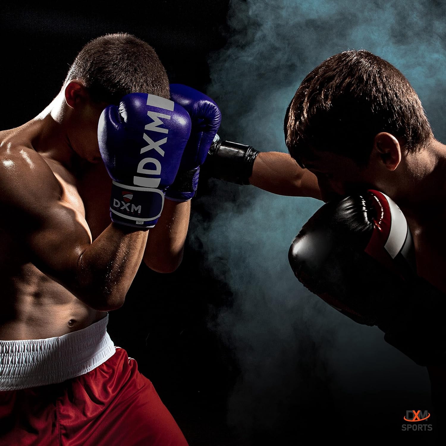 DXM SPORTS Boxing Gloves for Men & Women, Ideal for Heavy Punching Bag Workout Kickboxing, Muay Thai, MMA - 16oz