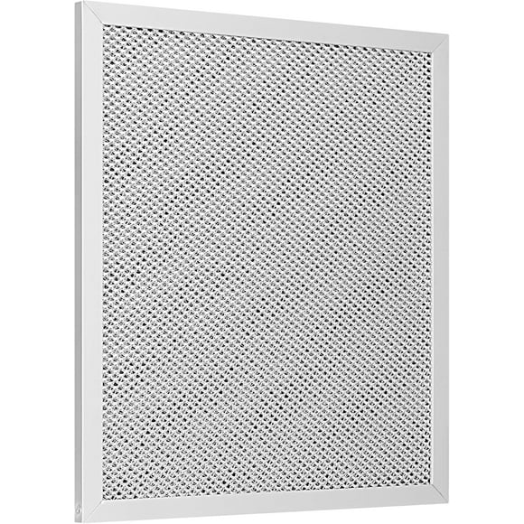 Range Hood Replacement Filter - 8.75" x 10.5" x 0.37", Universal Aluminum Mesh and Charcoal Carbon Combo Filter, Compatible with Broan Nutone 6105C, 41F, 97005687, and 97007696 (Set of 1)