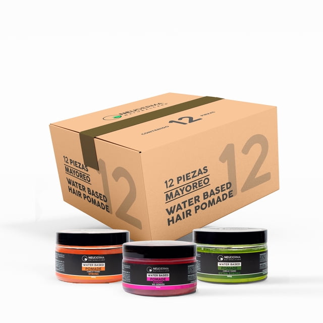 Pomadas Para Peinar Cabello Neuderma Naturalcare Mayoreo 12pz