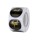 thumbnail image 4 of 500Pcs/Roll Stickers Thank You Gift Packaging Vinyl Packaging Labels; Sealing Cake Decal Self Adhesive Cake Labels Wedding Party Decoration, R031, 4 of 10