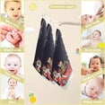 thumbnail image 3 of SKYSONIC 3 PCS Cat Driving Truck Funny Baby Muslin Washcloths, Christmas Dog Face Towel Burp Cloths Ultra Soft Absorbent Cotton Bath Wipes Towels for Newborn Boys Girls, 3 of 7