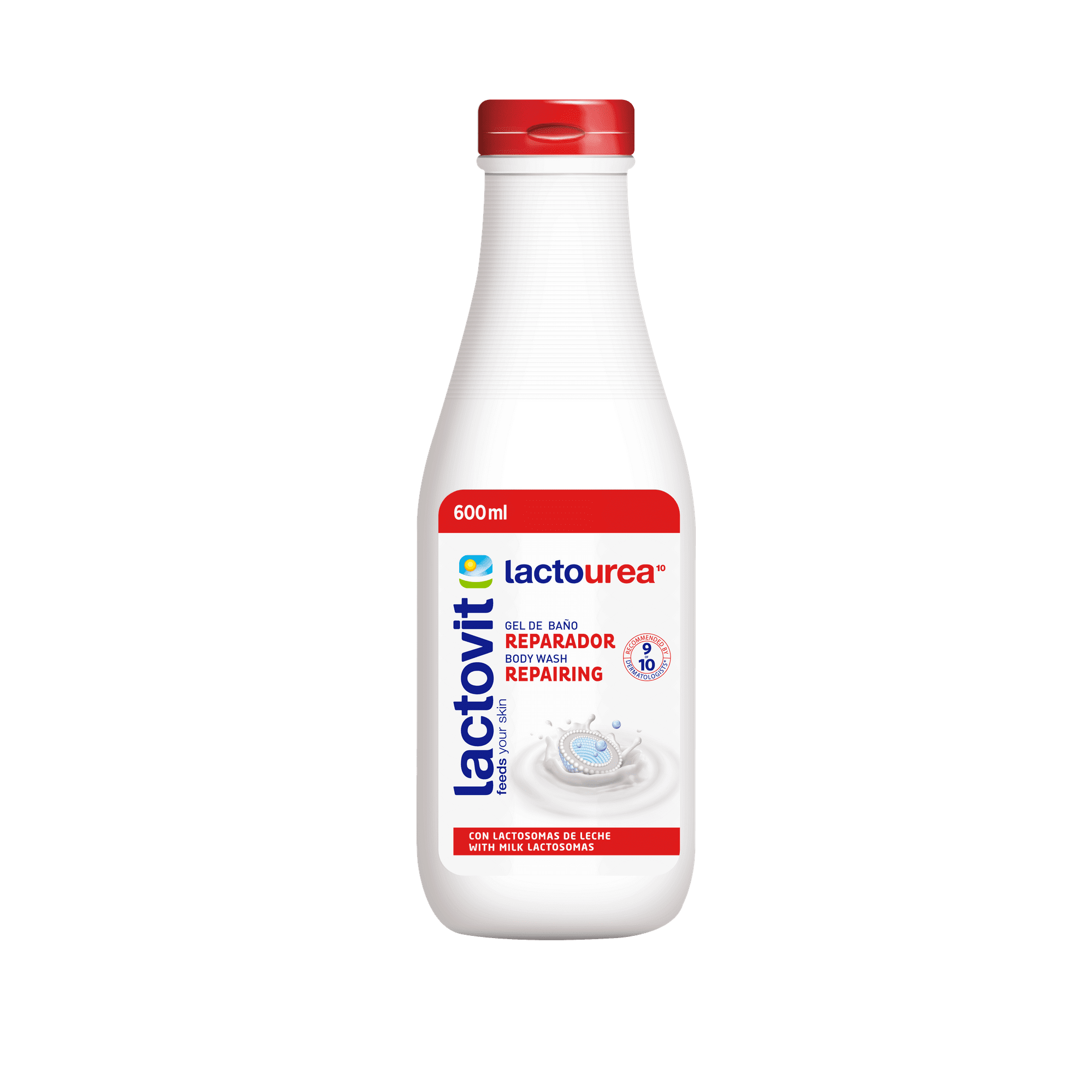 Lactovit Lactourea Repairing Body Wash, Shower Gel, Dry Skin 20.3 oz
