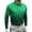 Green, variant on AKOEE Polos Golf Shirts for Men Gradient Color Button Collared Tops Sports Casual Long Sleeve Blouses, Navy 3XL