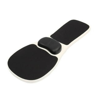vivo Black Universal Wooden Adjustable Arm Rest Mouse Pad with Security Straps