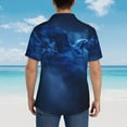 thumbnail image 5 of Haiem Pegasus Night Sky Printed Hawaiian Shirt for Men - Men’s Casual Beach Summer Shirts - Stretch Fabric with Modern Fit-X-Large, 5 of 7