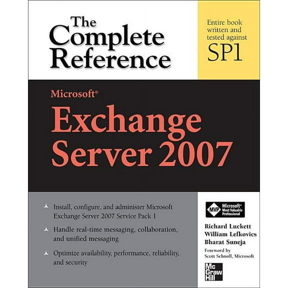 Microsoft Exchange Server 2007: The Complete Reference, (Paperback)