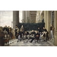 thumbnail image 3 of James Tissot 14x11 Black Modern Framed Museum Art Print Titled - The Circle of the Rue Royale (1868), 3 of 5