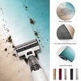 thumbnail image 6 of 3ft Area Rug,Teal to Khaki Gradient Art Washable Large Rugs Soft Non-Slip Floor Rug Turquoise Watercolor Style Non-Shedding Indoor Carpets for Living Room Bedroom Home Office Nursery, 6 of 9