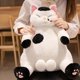 thumbnail image 3 of Almohadas de peluche de gato, lindos juguetes de peluche japoneses de gato perezoso de dibujos animados kawaii, juguetes de peluche rellenos, regalos para niñas, 3 of 4