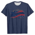 thumbnail image 4 of CUSTG Women T-Shirts Patriotic Casual Tee Comfortable Crew Neck Short Sleeve Shirt Everyday 1776-2026 Celebrate America's 250th Anniversary Classic Tops, 4 of 4