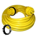 thumbnail image 2 of Marinco 30A 125V 35 Foot Marine Power Cord, Yellow, 2 of 4