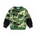 thumbnail image 5 of XBASW 1-7Y Boys Sweatshirt for Toddler Kids Camouflage Pullover Tops Baby Boys Spring Fall Long Sleeve Sweater, 5 of 5