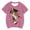 1-Pink1453, variant on WOYY Cute Cat Graphic Tee for Girls Casual Comfortable Short Sleeve T-Shirt, Sizes 3-13