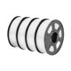 thumbnail image 4 of 4 filamentos para impresora 3D, accesorio universal para impresora 3D resistente al desgaste. Blanco, 4 of 9