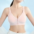 thumbnail image 5 of Women's Seamless Front Zipper Large Stretch Fixed Cup Lift Plus Size Bra Without Underwire Sports Bra with Support Women's Sports Bras Women Sports Bra High Support Large Bras for Women Support Sports, 5 of 8
