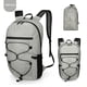 thumbnail image 2 of Bolsa de hombro Mochila ligera para senderismo Escalada Camping (gris claro), 2 of 8