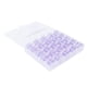 thumbnail image 5 of 25 uds bobinas para máquina de coser bobina de bordado púrpura de plástico multifuncional con caja de almacenamiento para máquina de coser Baifu, 5 of 5