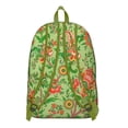 thumbnail image 4 of Boho Mandala Paisley Design Backpack, Vintage Floral Ethnic School Bag with Abstract Pattern and Artistic Charm, 4 of 5