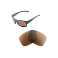 thumbnail image 6 of Walleva Brown Polarized Replacement Lenses for Smith Optics Outlier XL Sunglasses, 6 of 6