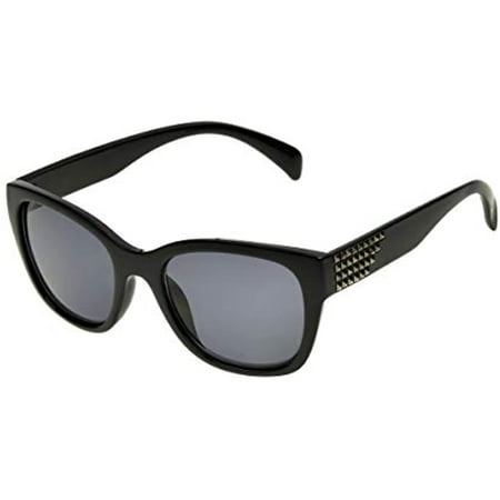 Foster Grant Women's Ellyn Way Sunglasses, Black, 54 mm
