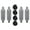 Gray, variant on Extreme Max 3006.7529 BoatTector Inflatable Fender Value 4-Pack - 4.5" x 16", Sand