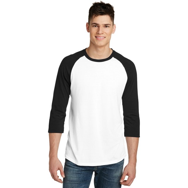 District® Very Important Tee® manga raglán de 3/4. DT6210 Distrito DT6210