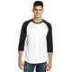 thumbnail image 1 of District® Very Important Tee® manga raglán de 3/4. DT6210 Distrito DT6210, 1 of 1