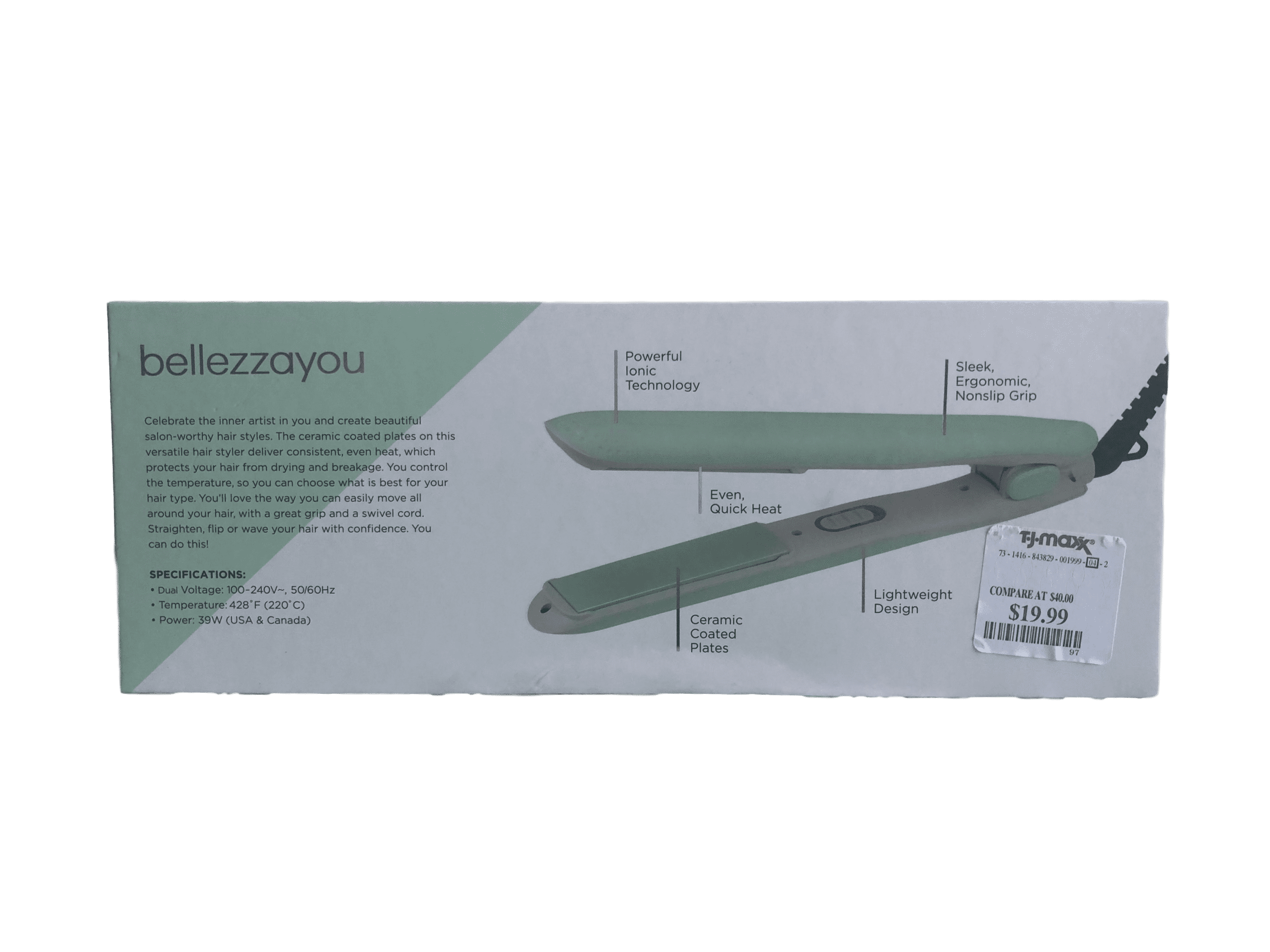 Bellezzayou straightener Outlet