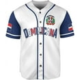 thumbnail image 2 of Custom Dominican Jersey for Men Dominican Baseball Jersey Dominican Baseball Jersey Dominicana Shirt Dominican Flag Jersey (3XL), 2 of 8