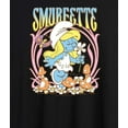 thumbnail image 3 of The Smurfs - Smurfette Art Nouveau - Women's Oversized Graphic T-Shirt, 3 of 5