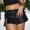 Black, variant on Skirts for Women Skirt Product Women's Punk Style Studded Skirt Low Waist A Line Pleated With Buckle Belt Black S