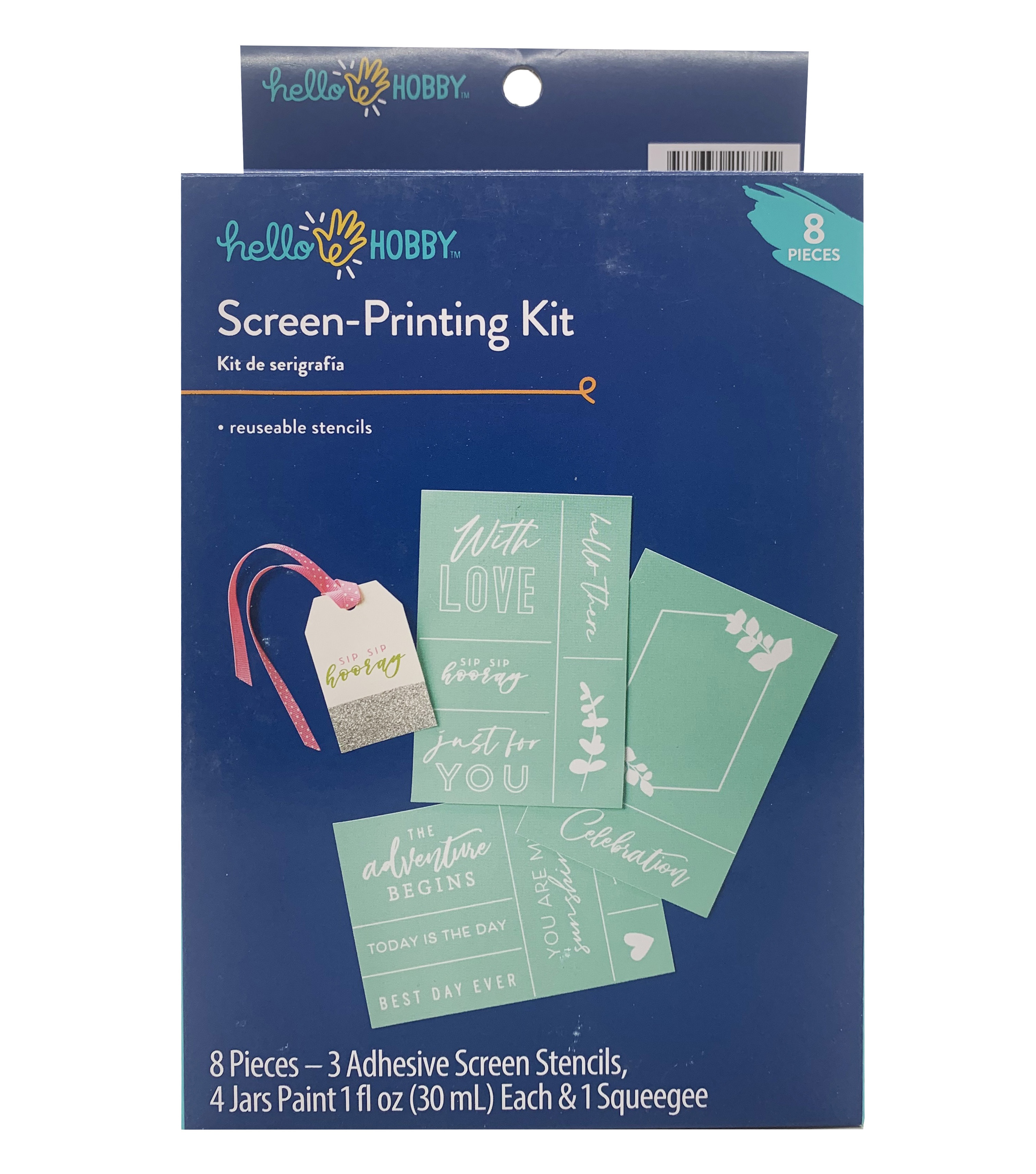 Hello Hobby Screen Print Kit, Celebrate 